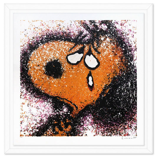 Tom Everhart- Hand Pulled Original Lithograph "The Tear"