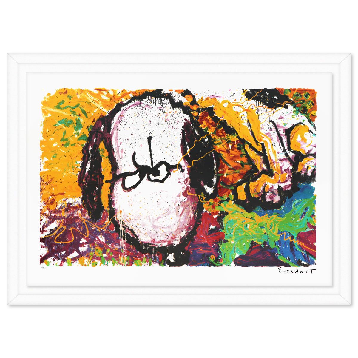 Tom Everhart- Hand Pulled Original Lithograph "Are You Talking to Me?"