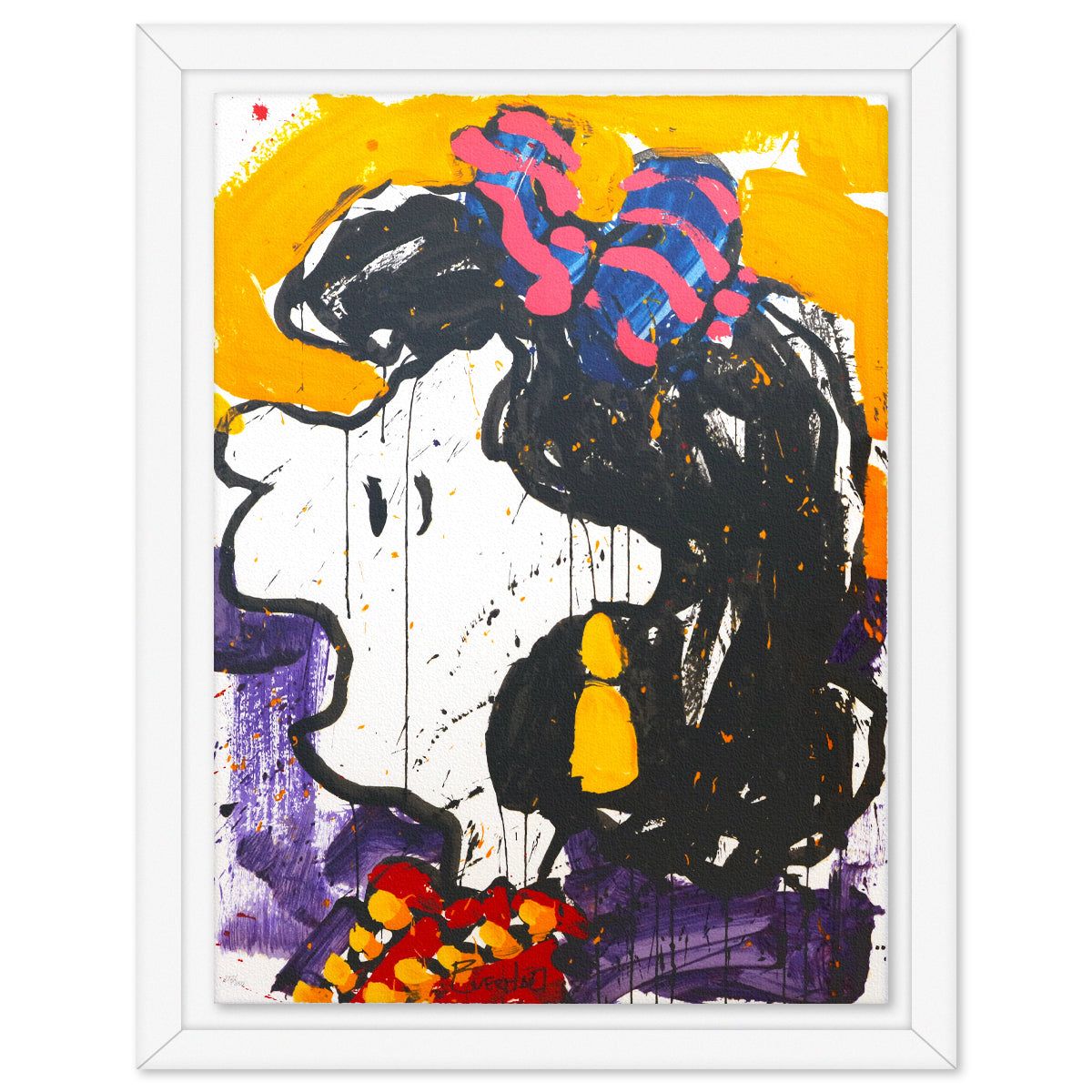 Tom Everhart- Hand Pulled Original Lithograph "Glam Slam"
