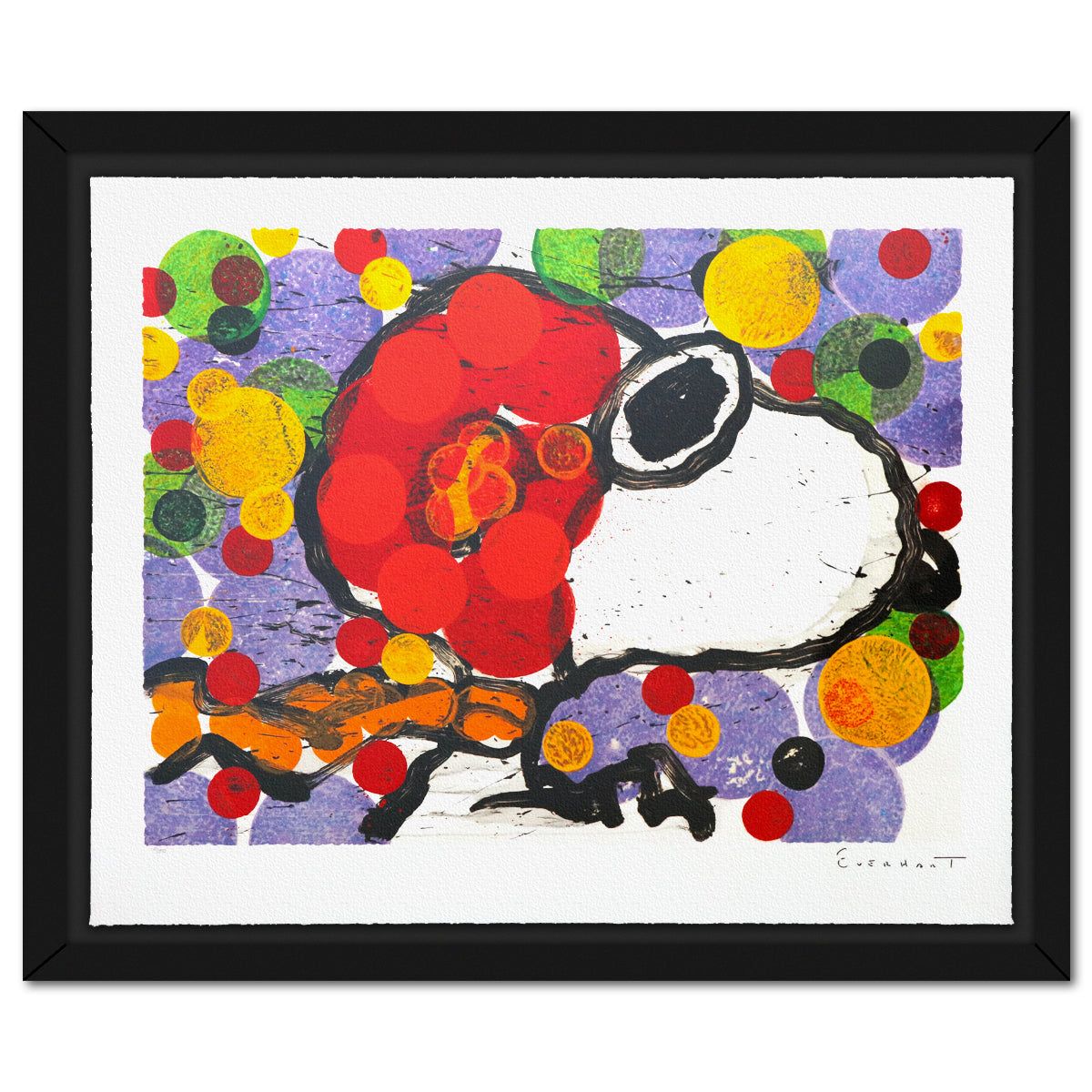 Tom Everhart- Hand Pulled Original Lithograph "Synchronize My Boogie-Evening"