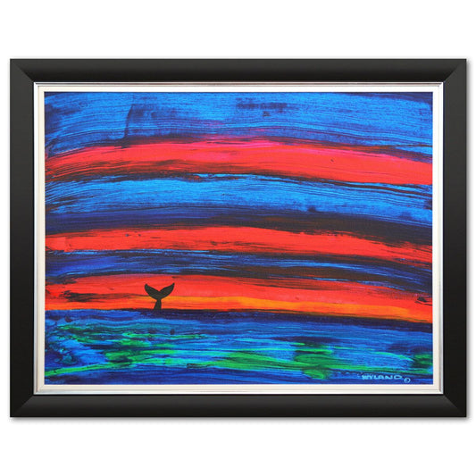 Wyland- Original Painting on Canvas "Abstract"