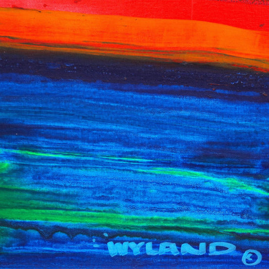 Wyland- Original Painting on Canvas "Abstract"