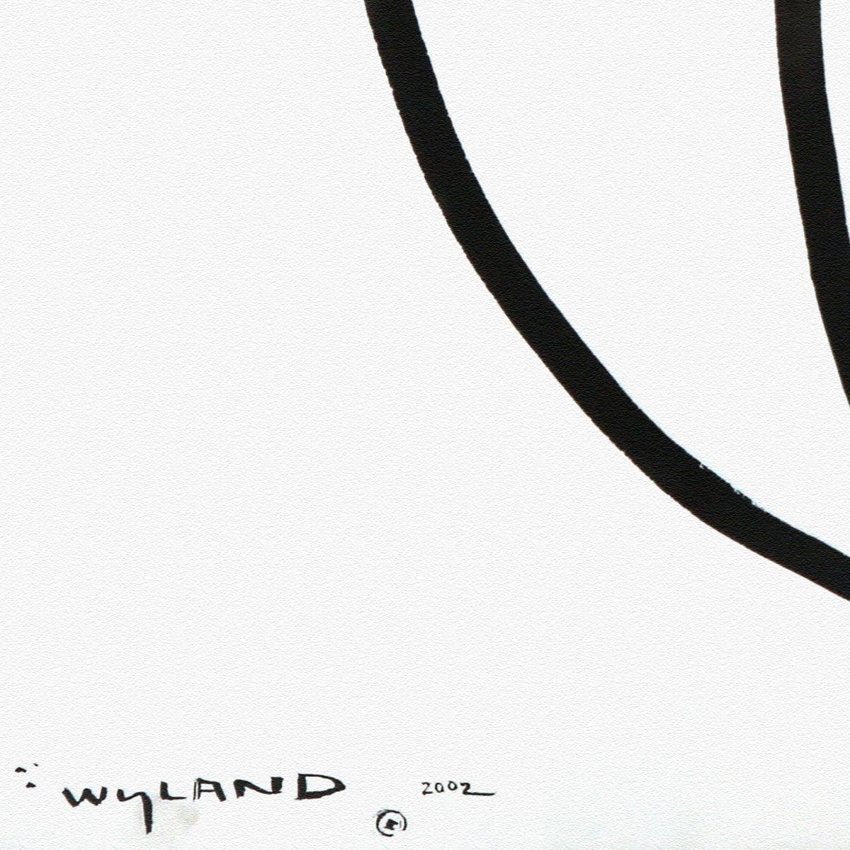 Wyland- Original Sumi Ink Painting "Dolphin"