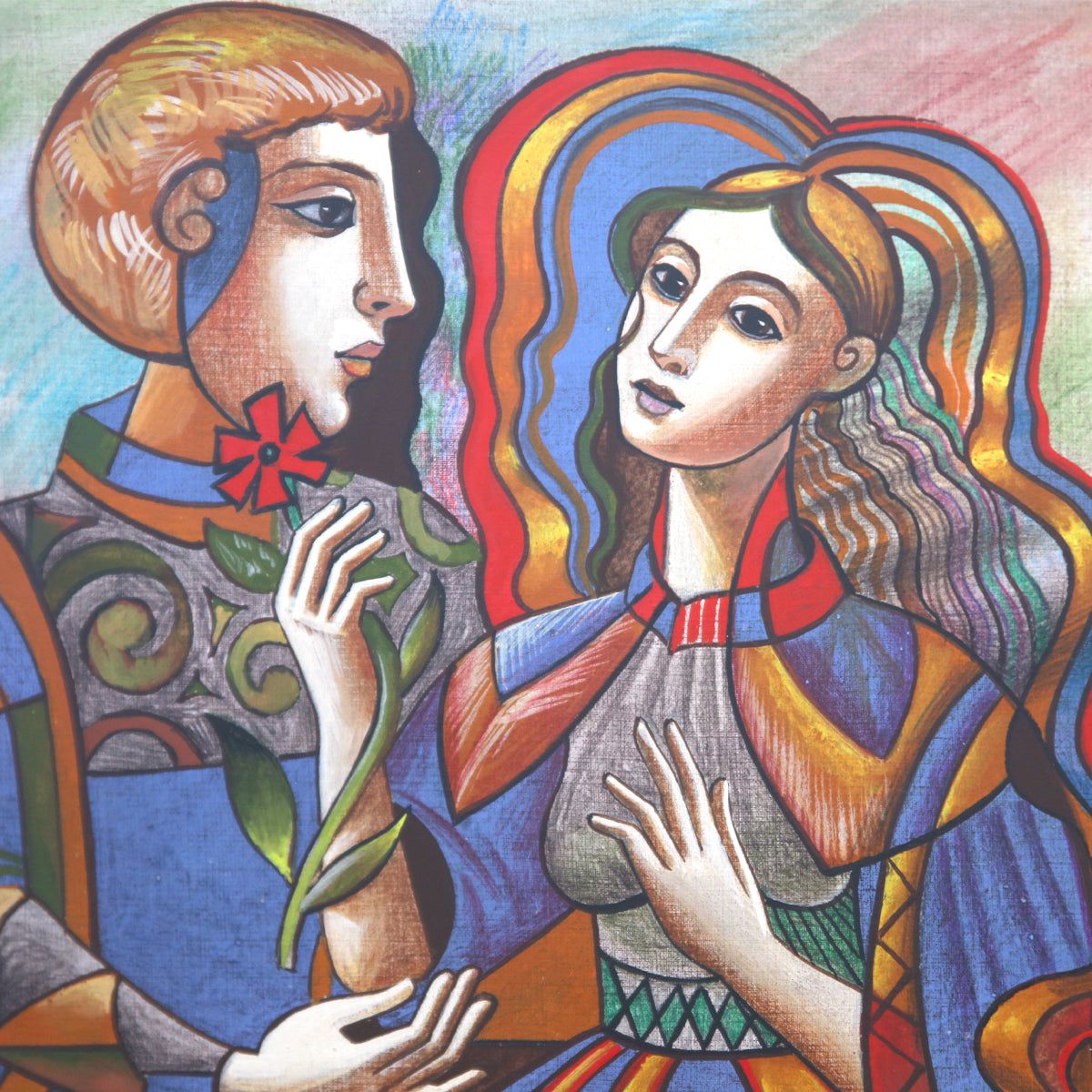 Oleg Zhivetin- Original Drawing "Gift of Love"