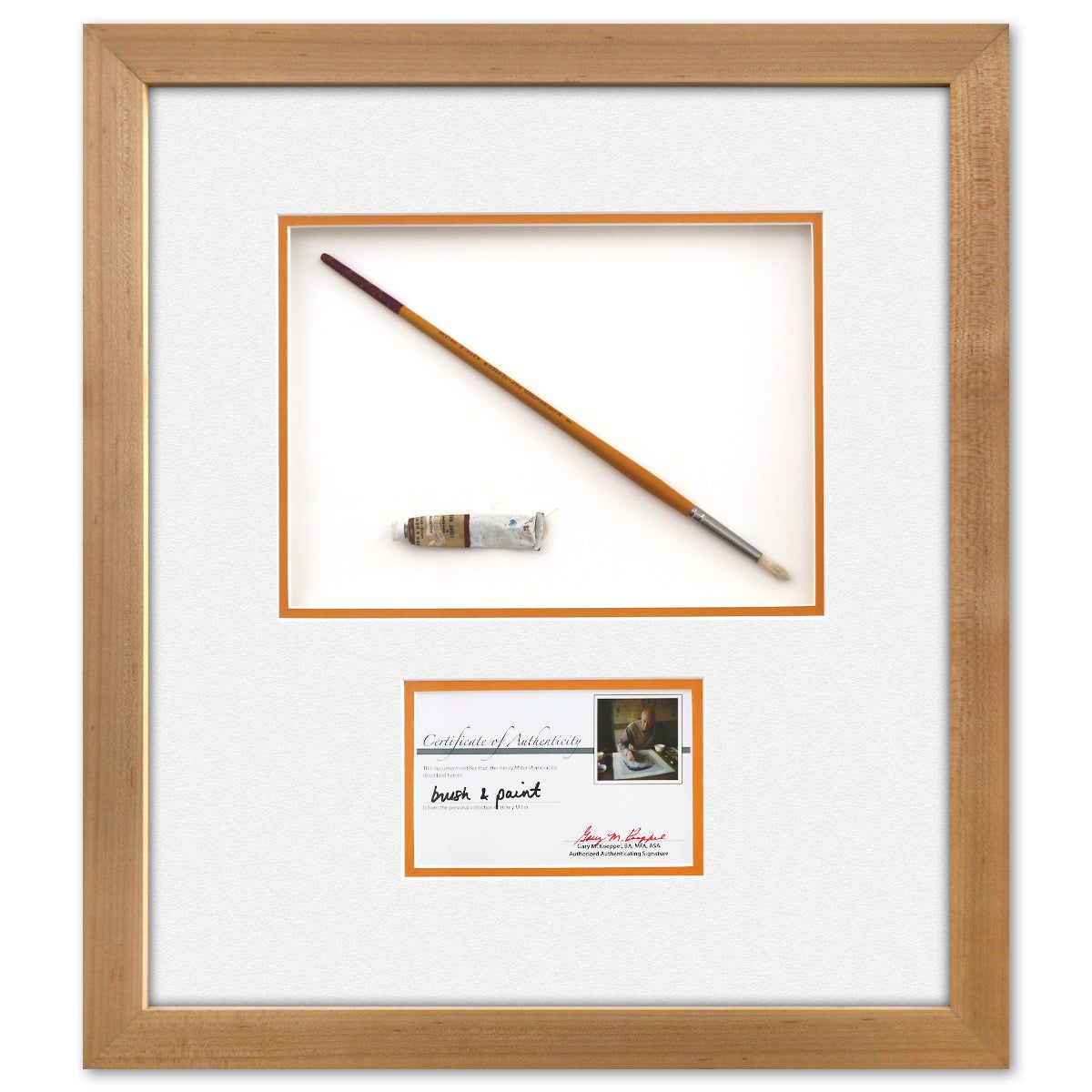 Henry Miller- Mixed Media Collage