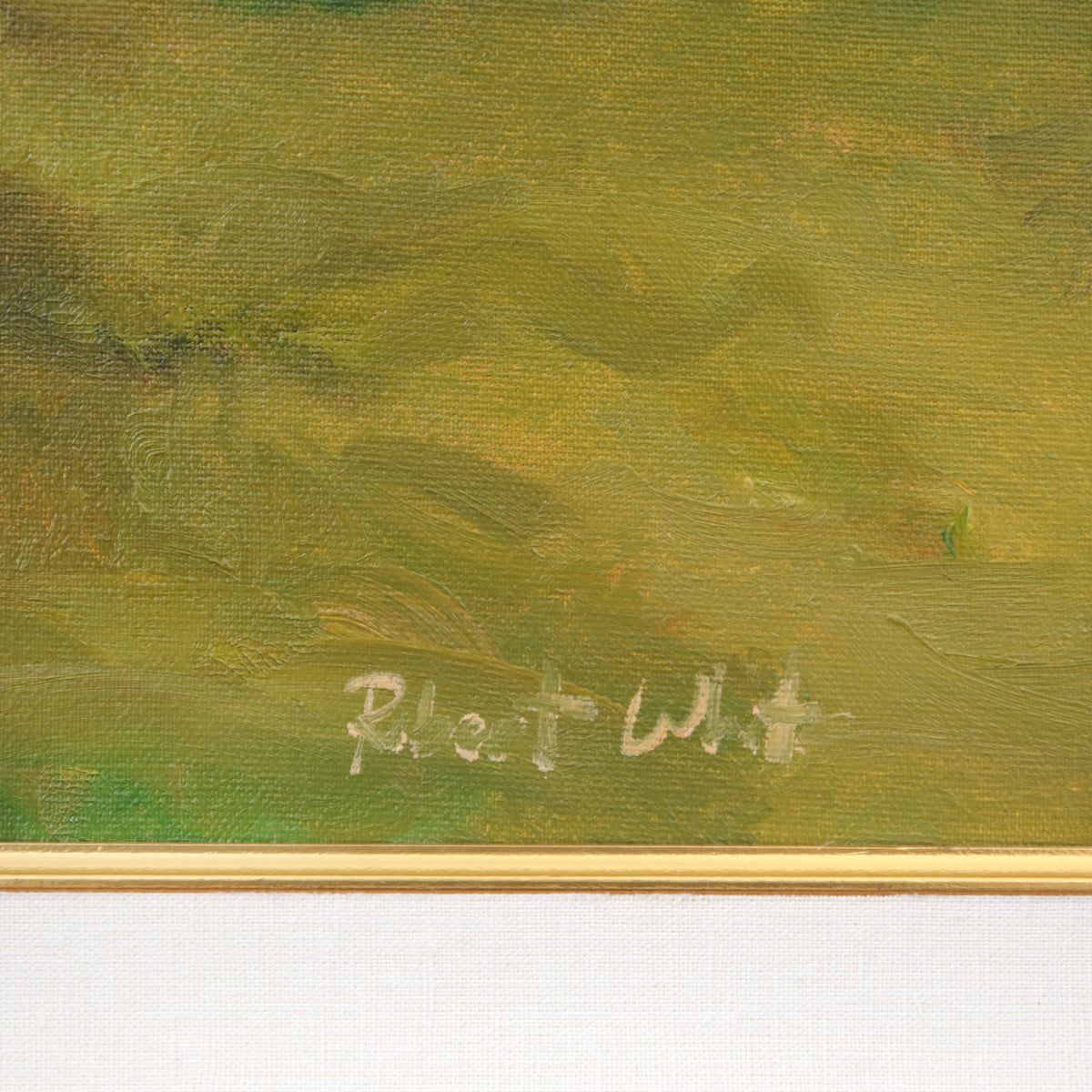 Robert White- Original Oil on Canvas "Hills Over Carmel"