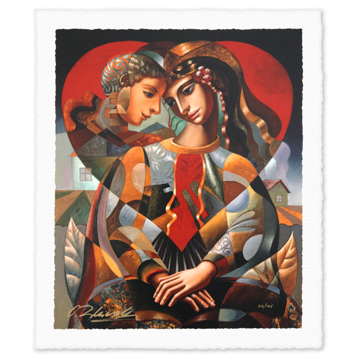Oleg Zhivetin- Silkscreen "Domicile"