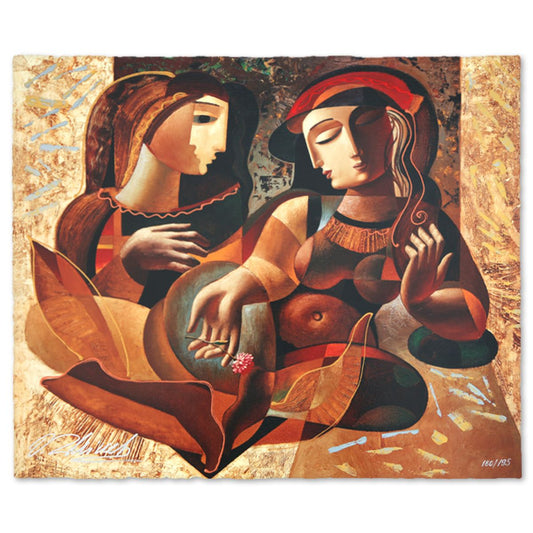 Oleg Zhivetin- Silkscreen "The Gift"