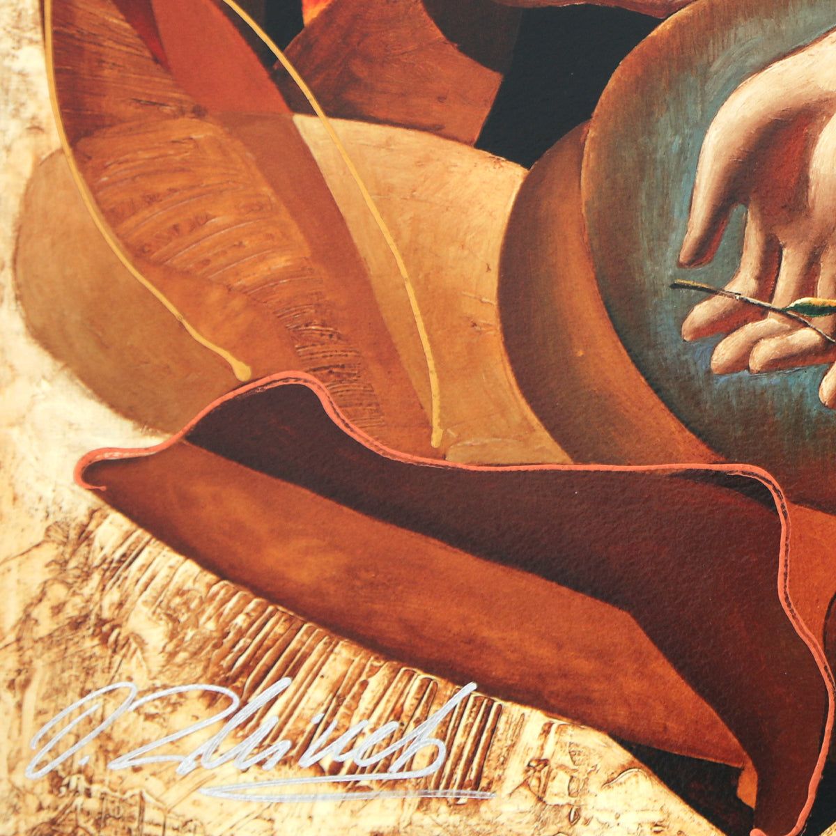 Oleg Zhivetin- Silkscreen "The Gift"