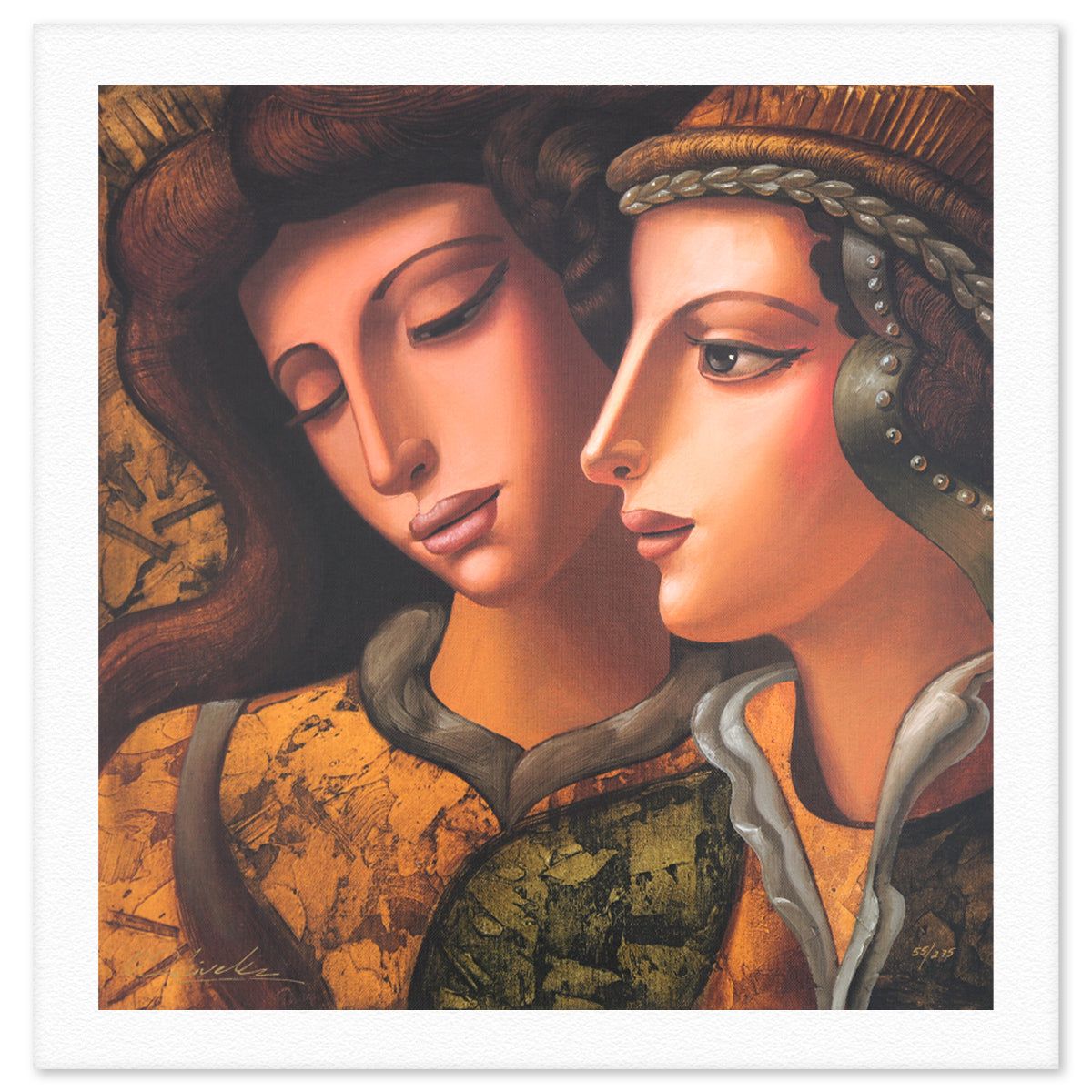 Oleg Zhivetin- Silkscreen "Expectation"