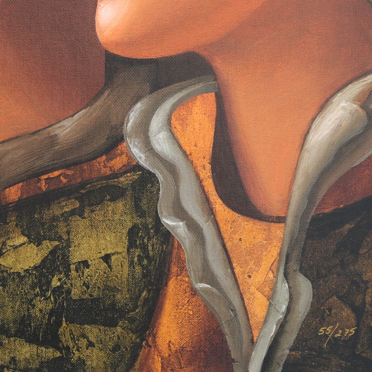 Oleg Zhivetin- Silkscreen "Expectation"
