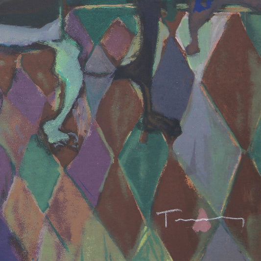 Itzchak Tarkay- Serigraph "Purple Room"
