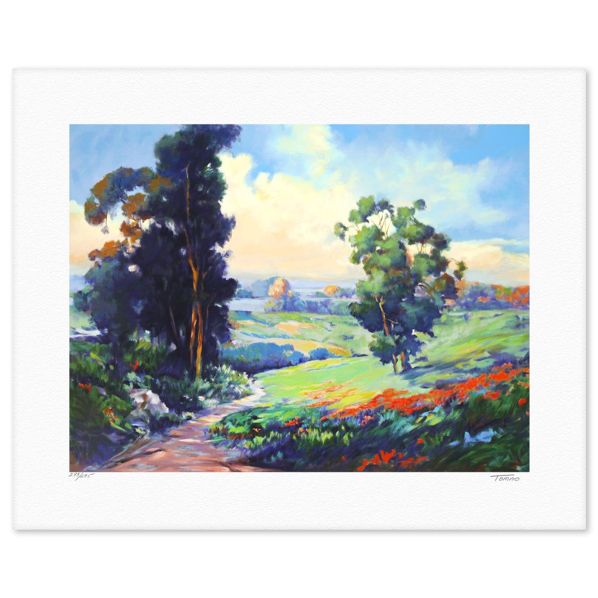 Jennie Tomao- Silkscreen "Noon Shadows"