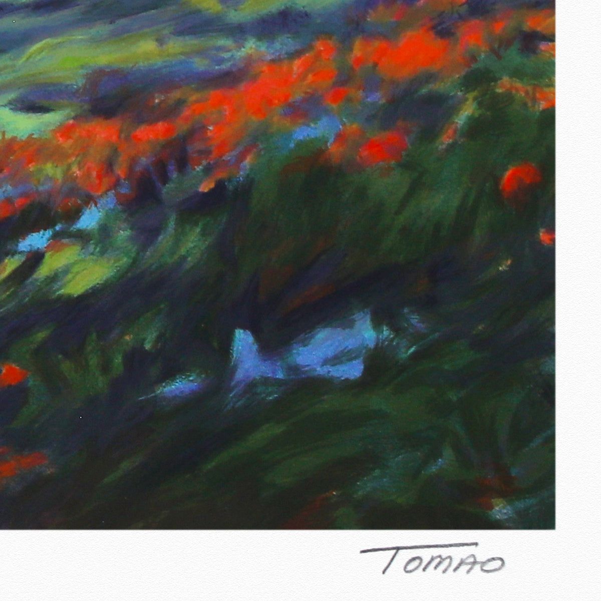 Jennie Tomao- Silkscreen "Noon Shadows"