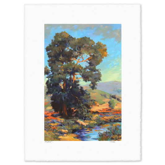 Jennie Tomao- Silkscreen "Afternoon at Clear Green"