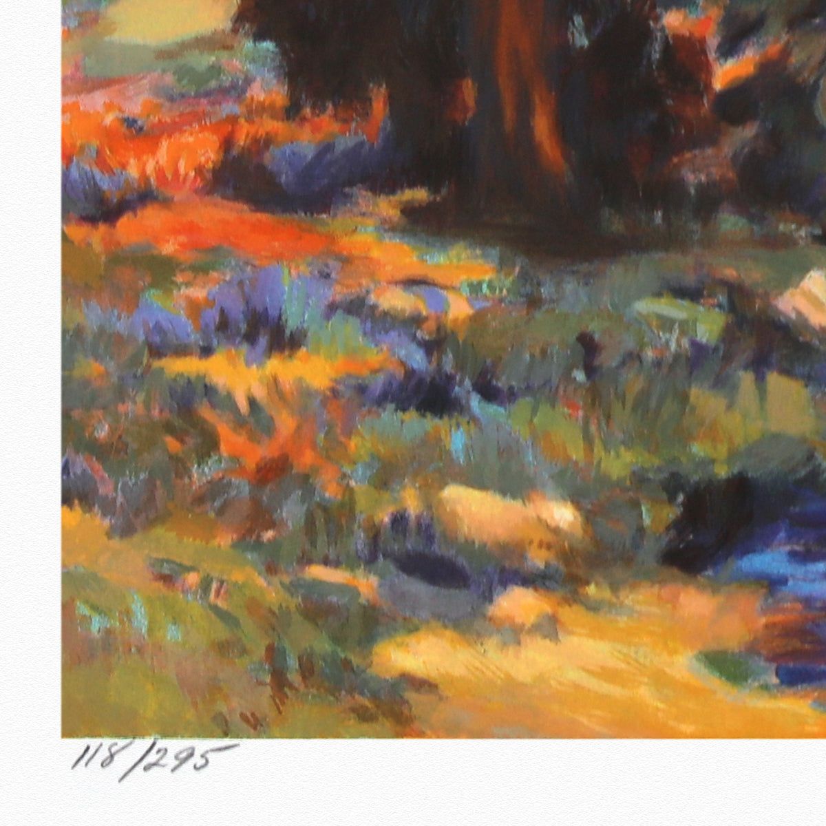 Jennie Tomao- Silkscreen "Afternoon at Clear Green"