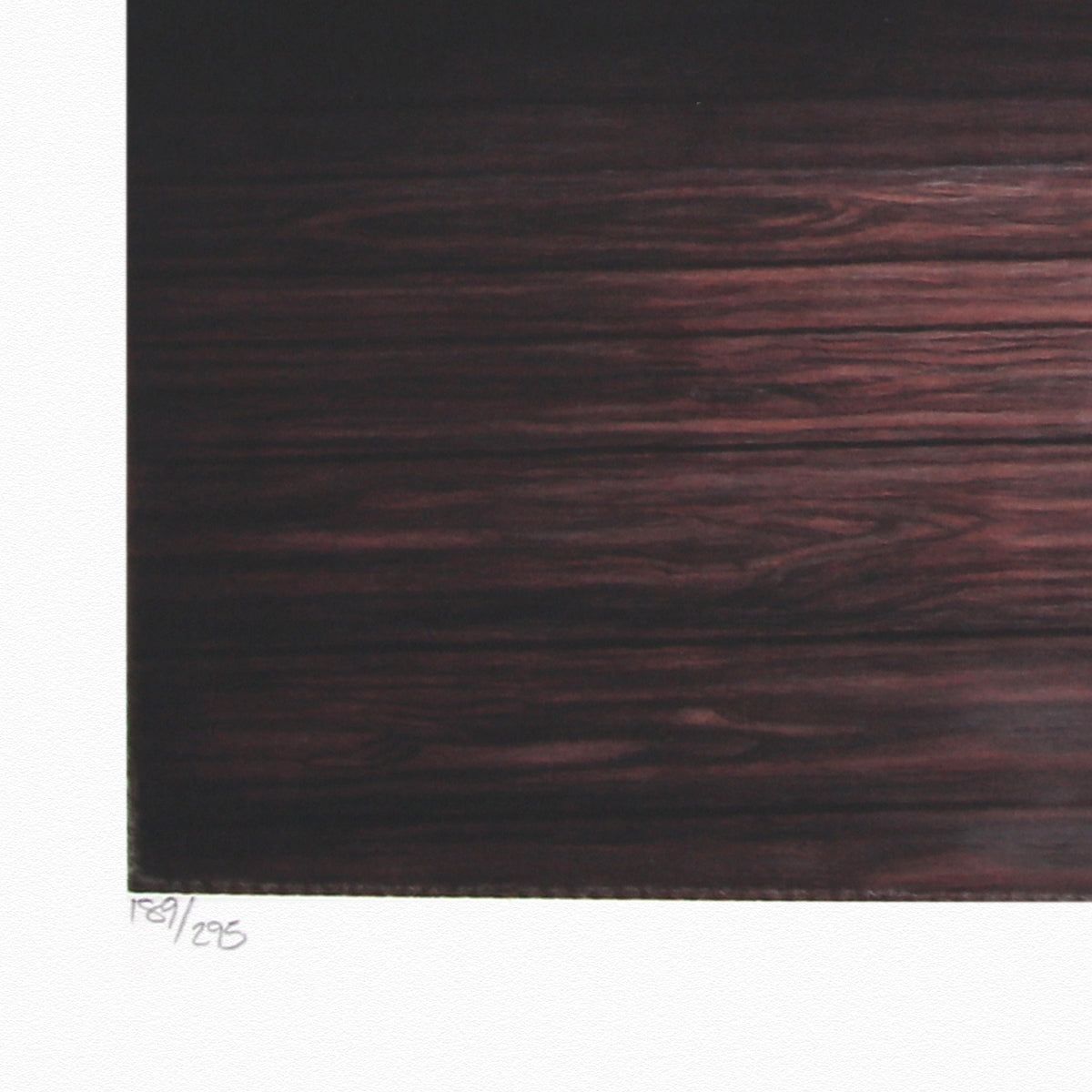 Douglas Hofmann- Silkscreen "Red Sash"