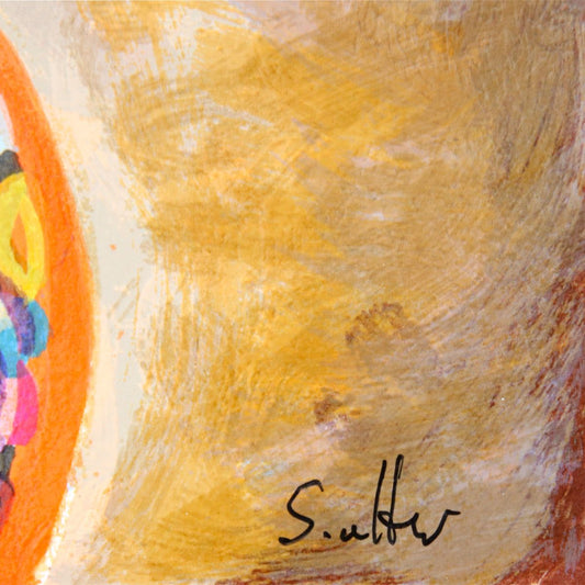 Shlmo Alter- Serigraph "Music Room"