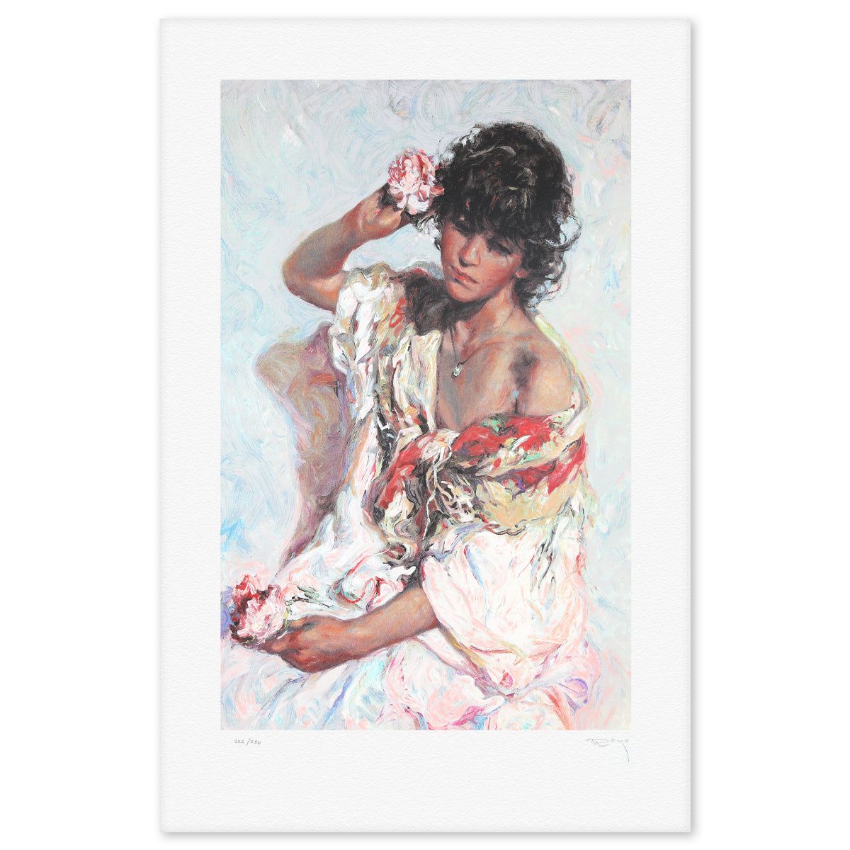 Royo- Serigraph "El Adorno"