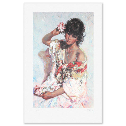 Royo- Serigraph "El Adorno"