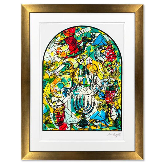 Marc Chagall (1887-1985), "Asher" Framed Limited Edition Serigraph with Letter of Authenticity.