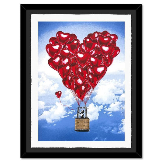 Mr Brainwash,- Serigraph "Love Above All"