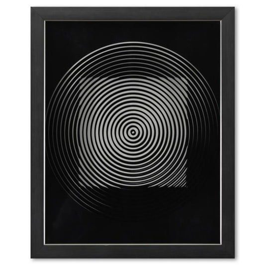 Victor Vasarely (1908-1997), "Trois Dimensions Optique de la serie Cinetiques" Framed 1973 Dimensional Art with Letter of Authenticity