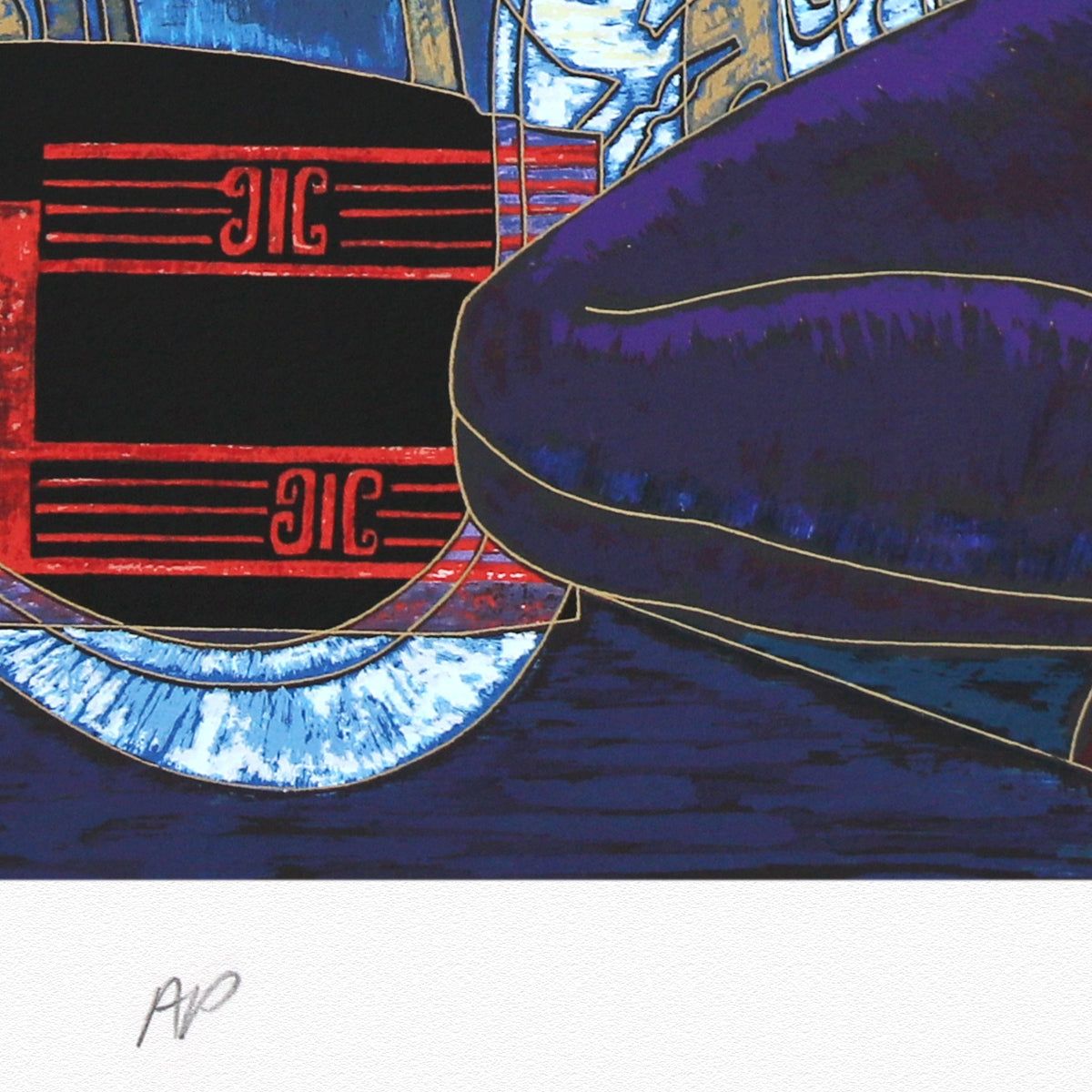 Ting Kuang- Silkscreen "Calling the Soul"