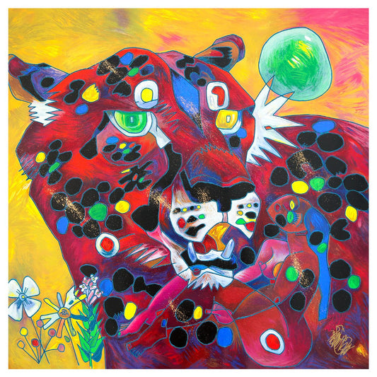 Jian Tie Feng- Serigraph "Passion"