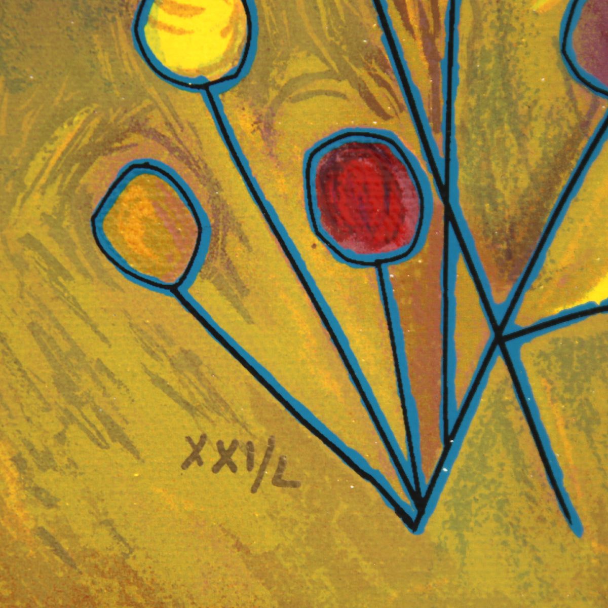 Jian Tie Feng- Serigraph "Passion"