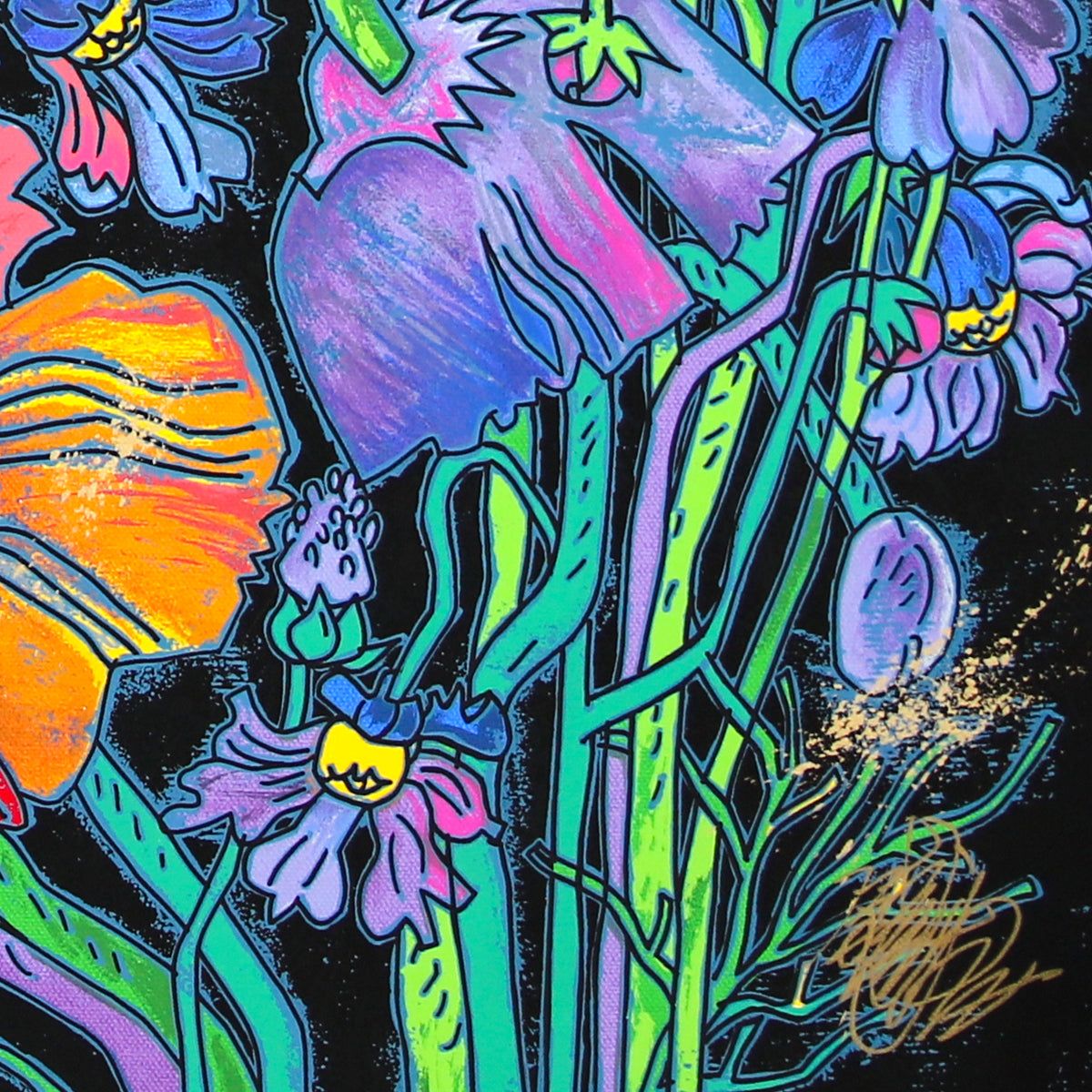 Jian Tie Feng- Serigraph "A Spring Rhyme"