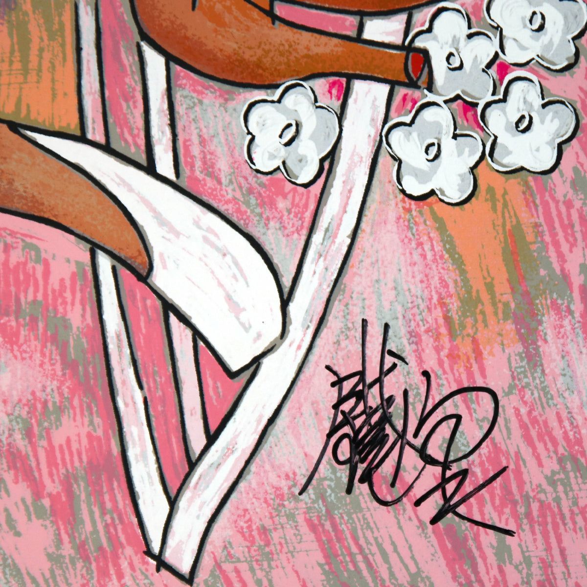 Jian Tie Feng- Serigraph "Spring"