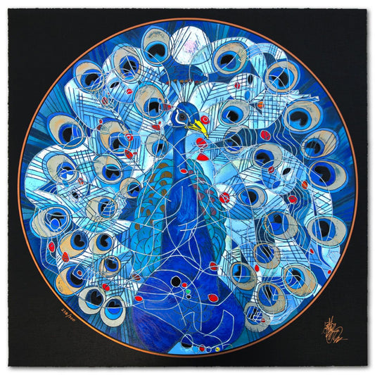 Jian Tie Feng- Silkscreen "Spirit of Fire"