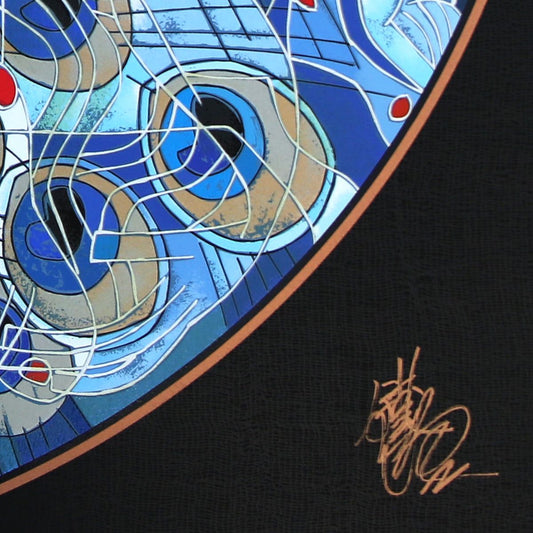 Jian Tie Feng- Silkscreen "Spirit of Fire"