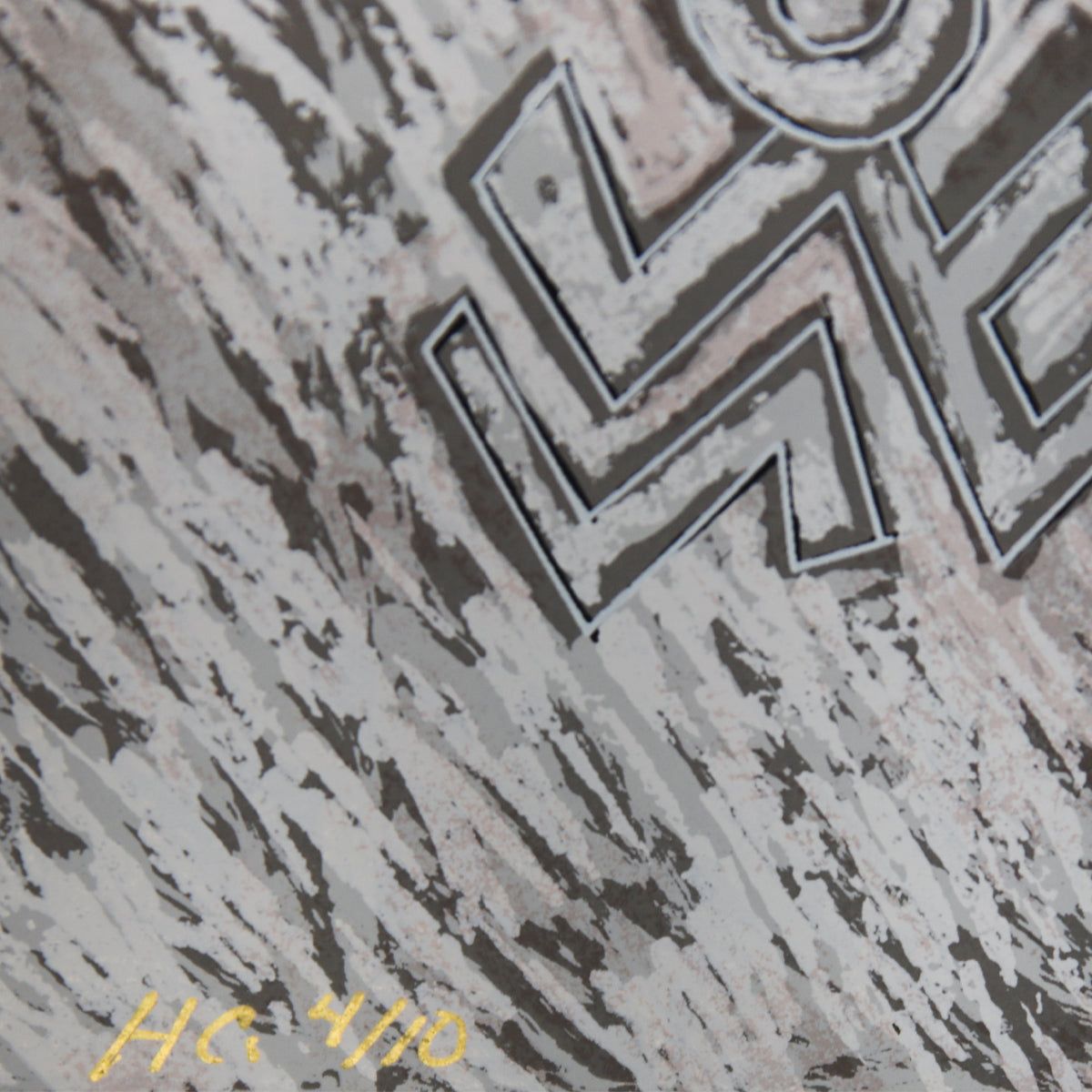 Jian Tie Feng- Silkscreen "Love"