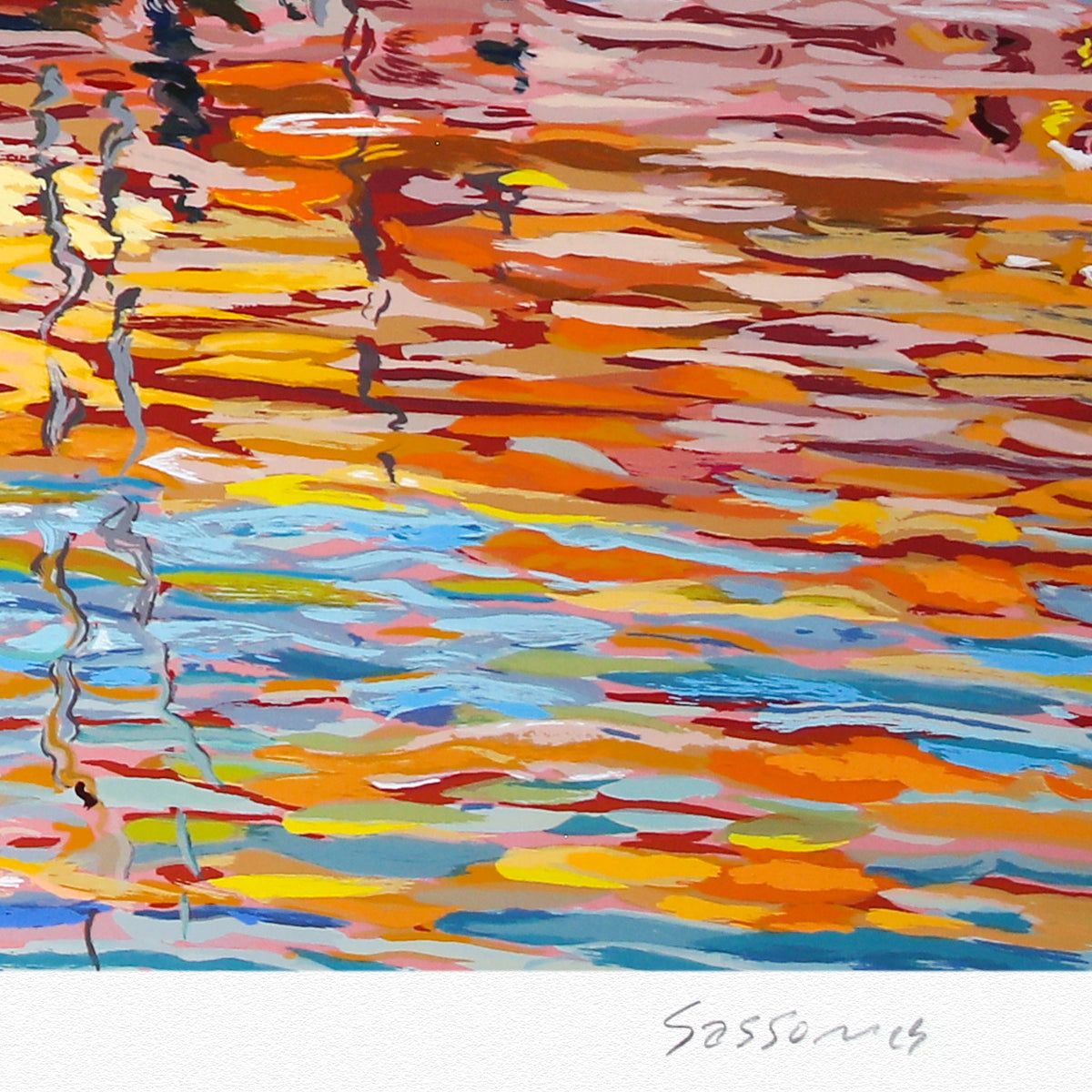 Marco Sassone- Silkscreen "Pier Thirty Nine"