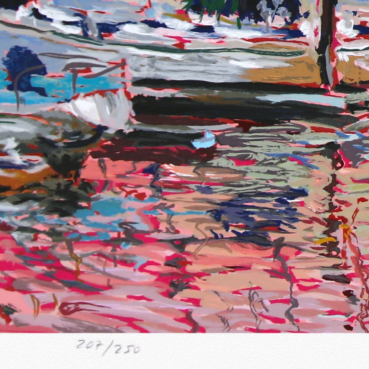 Marco Sassone- Silkscreen "Pier Thirty Nine"