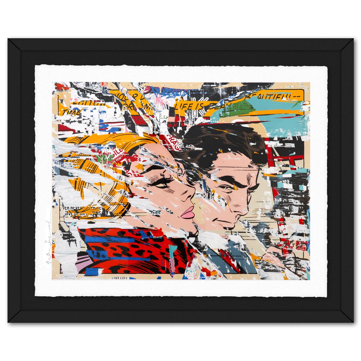 Mr. Brainwash- Silk Screen "You Drive Me Crazy"
