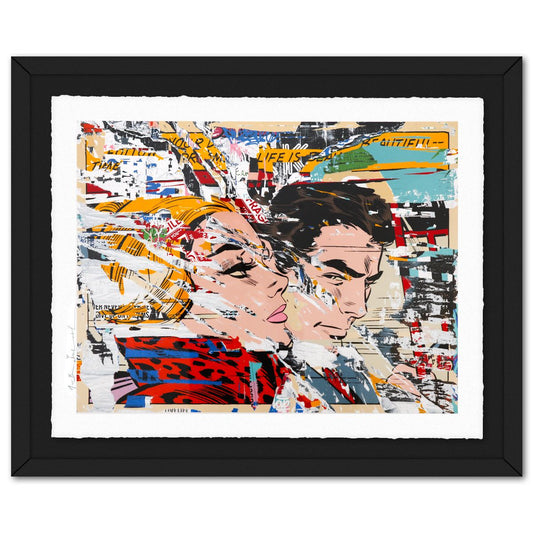 Mr. Brainwash- Silk Screen "You Drive Me Crazy"