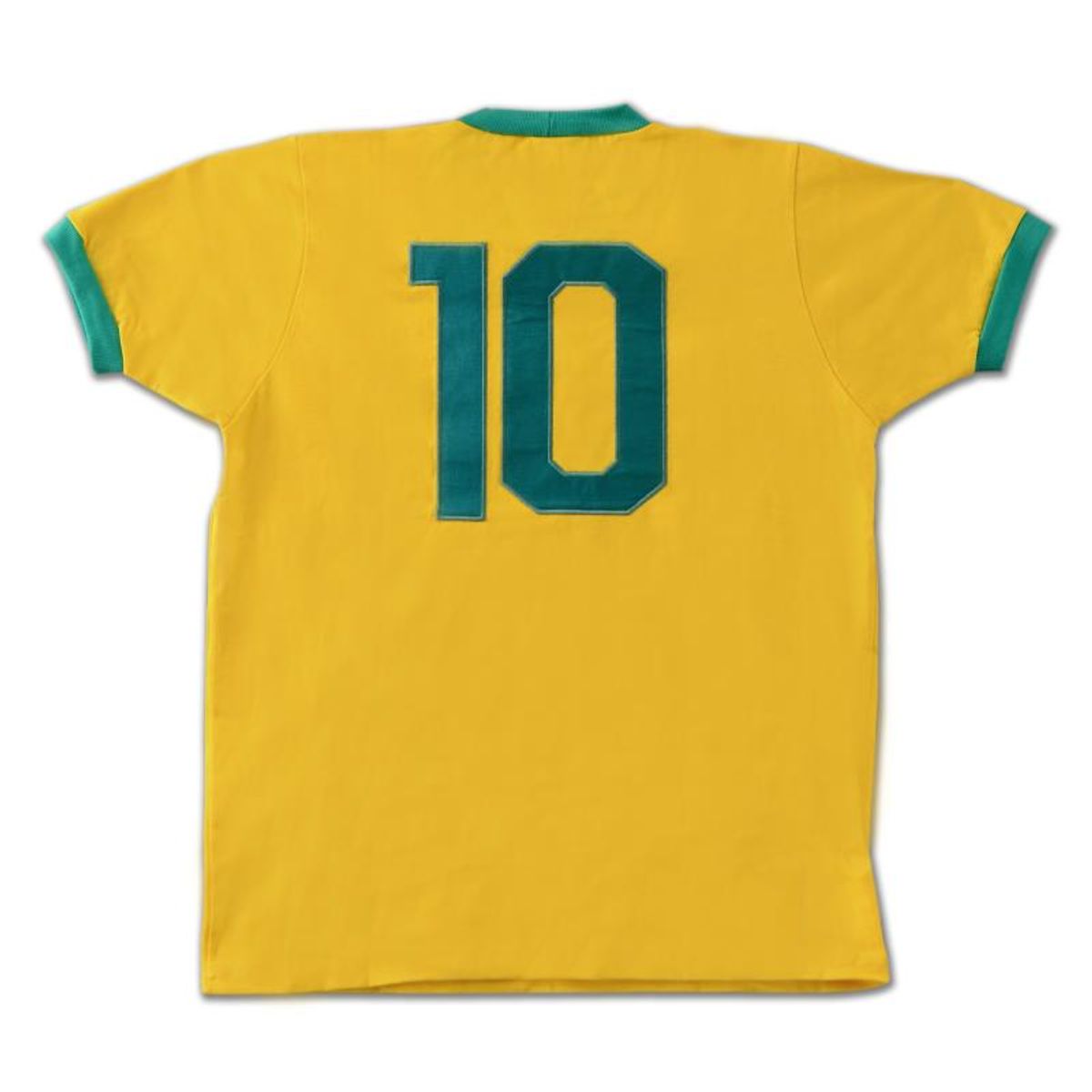 Brazil Soccer Jersey Autographed by Pele