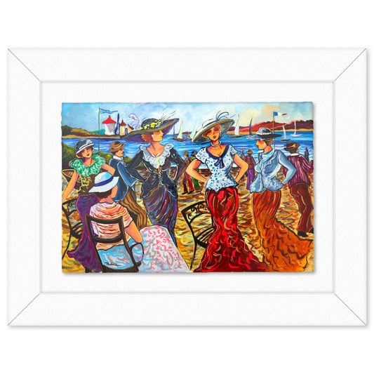 Patricia Govezensky- Original Watercolor "The Joy of Tradition"
