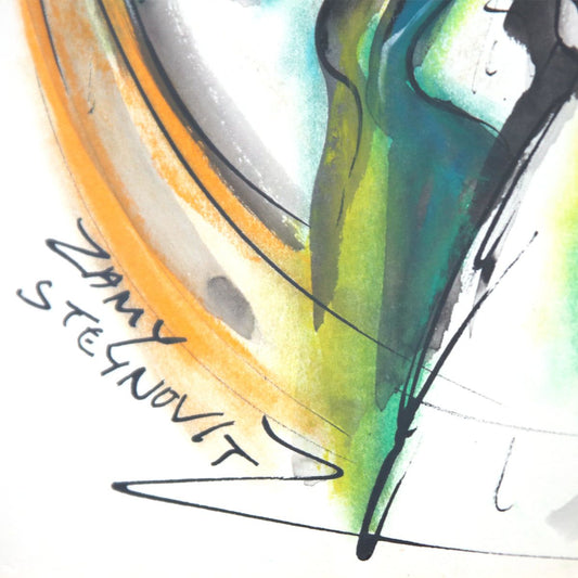 Zamy Steynovitz- Original Watercolor