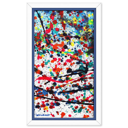 Wyland- Original Painting on Canvas "Abstract"