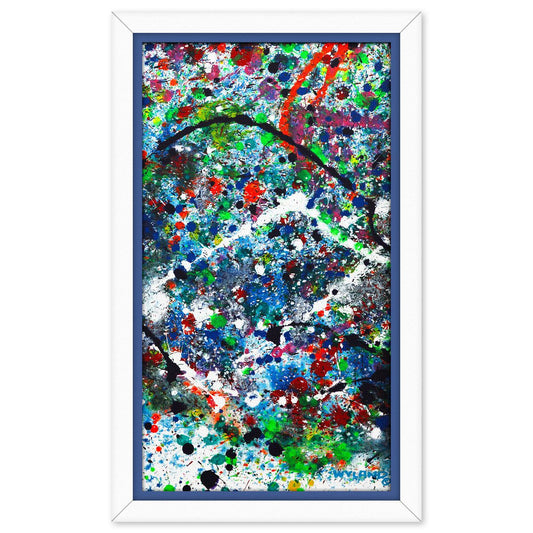 Wyland- Original Painting on Canvas "Abstract"