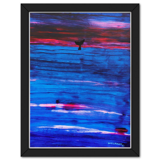 Wyland- Original Painting on Canvas "Abstract"