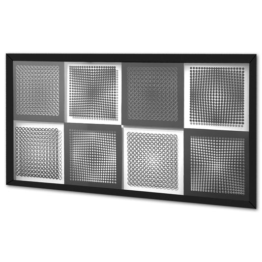 Victor Vasarely (1908-1997)- Mixed Media "Serie Cinetique: Trois Dimensions de l'Optique"