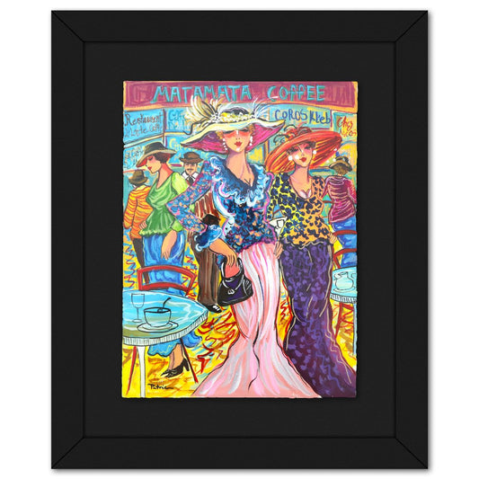Patricia Govezensky- Original Watercolor "Wavelengths of Thought"