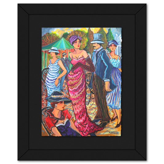 Patricia Govezensky- Original Watercolor "Prism Interlude"
