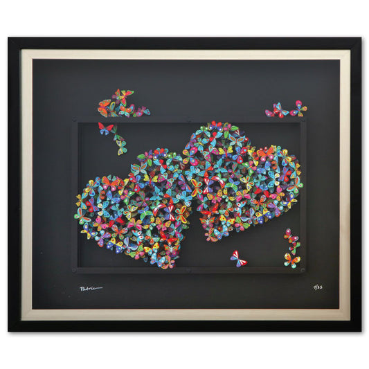 Patricia Govezensky- 3D Multilayered Woodcut "A Sigh of Bliss"