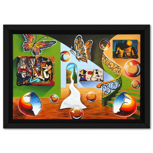 Alexander Astahov- Original Oil on Canvas "Retro Escape"